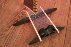 Model 1:25 with bermuda rig